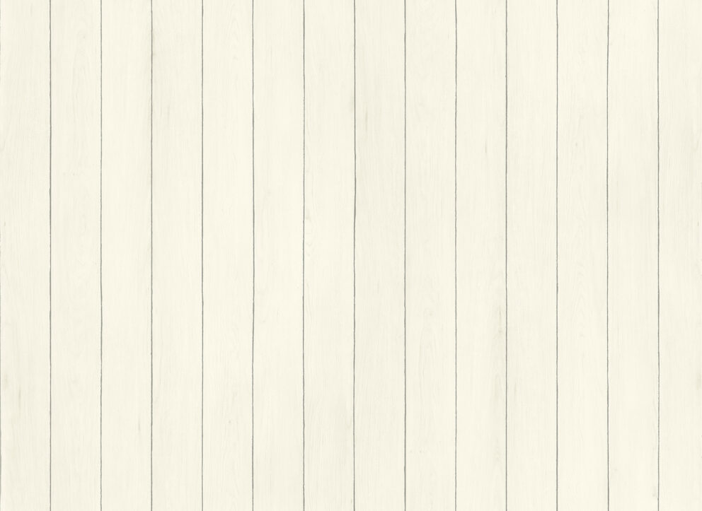Kitchen Accent Wall: Milk Paint Plank